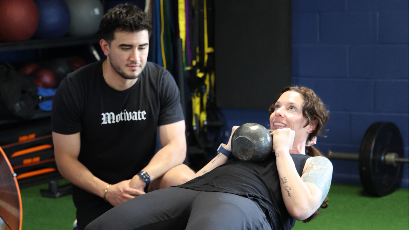 Small group personal training at Motivate Fitness in Garden City, ID