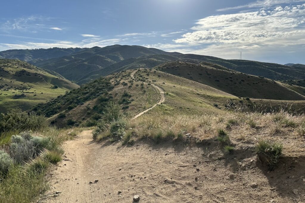 Sunset hikes in Boise
